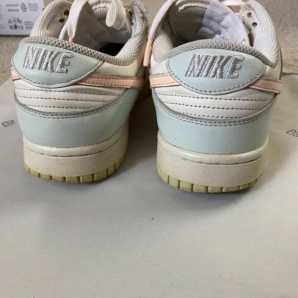 Women's Nike Dunk Low Barely Green Sneakers - Picture 6 of 9